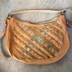 Lucky Brand leather crossbody purse